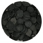 Бонбонки за топене FunCakes Deco Melts - черно, 250 г 